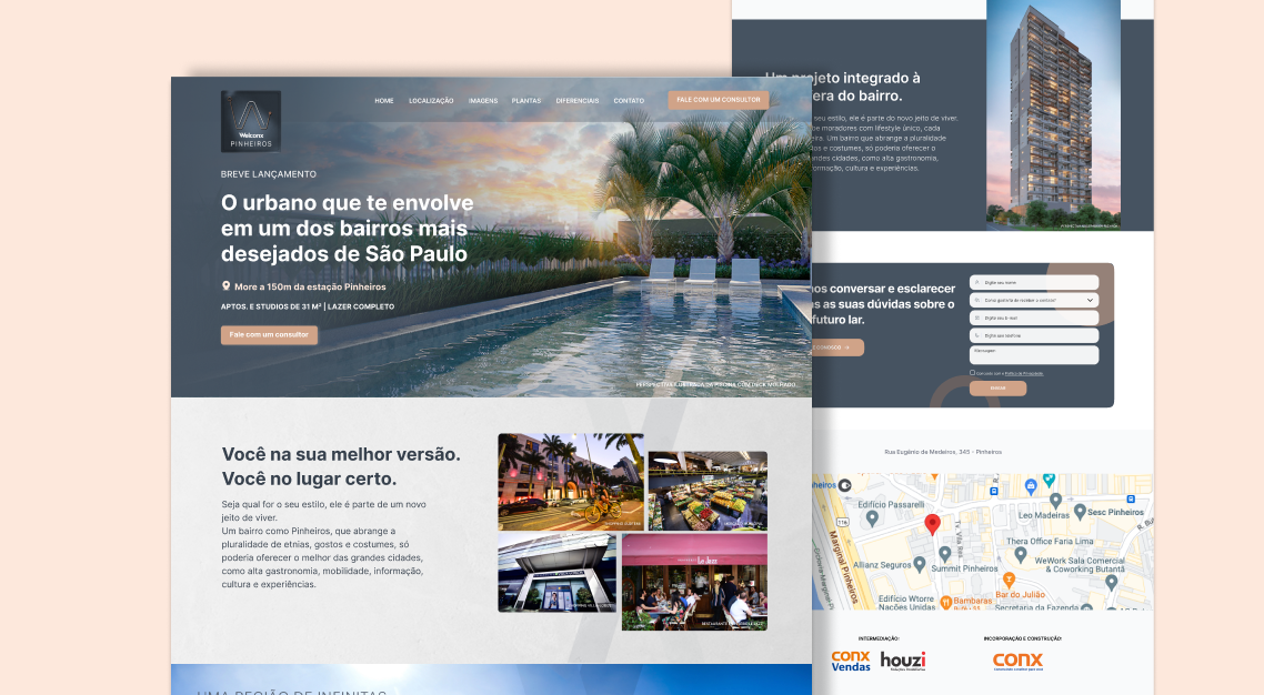 Landing Page Pinheiros